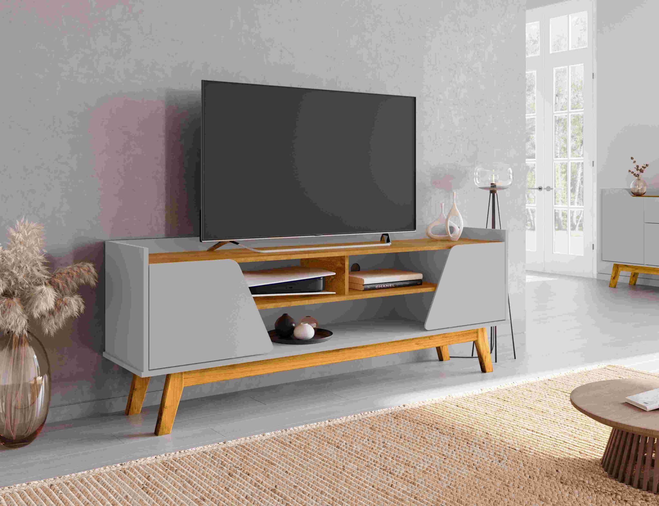 Rack Turim Bechara Moveis - 1,60m - 3.1/SR | Movelaro