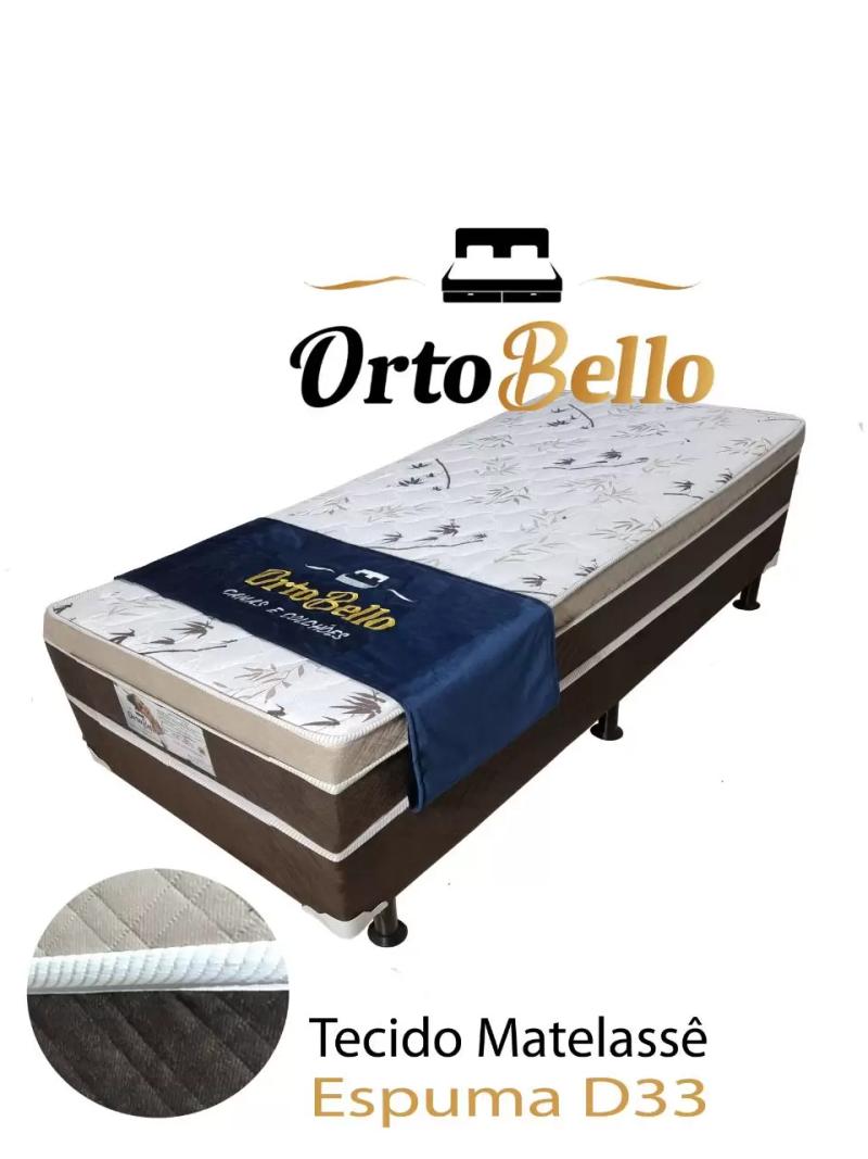 Cama Box Cônjugada Solteiro D33 Premium - Ortobello