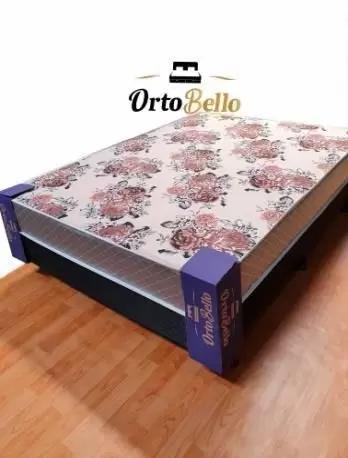 CAMA BOX CONJUGADA CASAL LISBOA D23 - 53 x 138 x 188 cm - ORTOBELLO