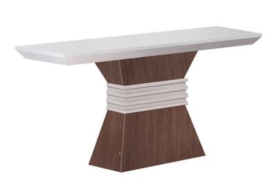 Aparador Agata Vidro Base Detalhe Imbuia Rufato 100%MDF - 4.2/SR