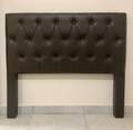 CABECEIRA CASAL HERA CORINO OU VELUDO SUEDE - 1,40m - SHALOM MÓVEIS - 2.1 - SR 1