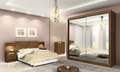 ROUPEIRO LAS VEGAS 2P CORRER 6G  C/ ESPELHO  D'DORO 100%MDF - 2.20m - 2.2/SR /PR 2