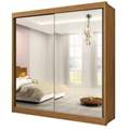 ROUPEIRO LAS VEGAS 2P CORRER 6G  C/ ESPELHO  D'DORO 100%MDF - 2.20m - 2.2/SR /PR 3