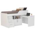 CAMA SOLTEIRO MULTIFUNÇÃO BIANCA 100%MDF - CIMOL - 1,14/1,65m - 6.5/PR/RN 3