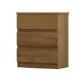 CRIADO/MESA DE CABECEIRA BARI/VALORE 3 GAVETAS MDF/MDP - 45 CM - NOVO HORIZONTE - 1.6 - RN/TRA 2