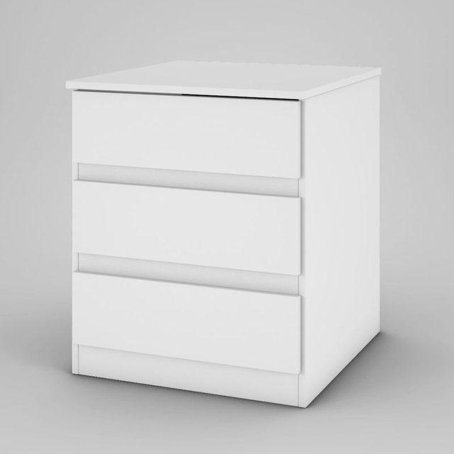 CRIADO/MESA DE CABECEIRA BARI/VALORE 3 GAVETAS MDF/MDP - 45 CM - NOVO HORIZONTE - 1.6 - RN/TRA