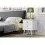 CRIADO/MESA DE CABECEIRA THOR 2 GAVETAS MDF - 45 CM - RUD RACK - 1.6 - RN/PR - 1.7 - RF - 1.5 - LD 2