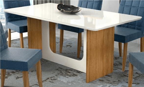 MESA ROMA 120X80 - MINASPLAC - (SEM CADEIRAS)- 4.5 - RN