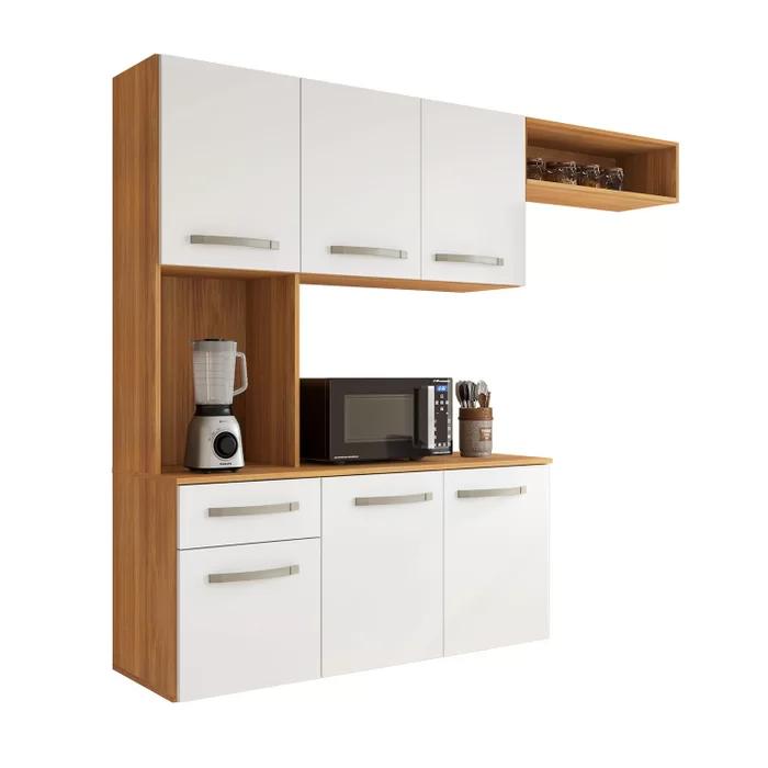Cozinha Suspensa Belíssima 6P 1G - 1,65m - Fiorello - 3.0 RN / TRA
