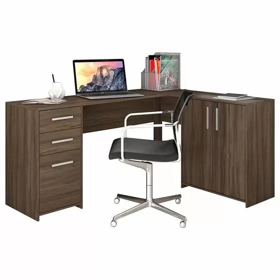 MESA/ESCRIVANINHA DE CANTO OFFICE NT 2005- NOTÁVEL - 1,57/1,23m- 4.1/RN