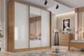 ROUPEIRO GR AREZZO PLUS C/ ESPELHO 3P CORRER 6G- 100%MDF - 2,08m - NOVO HORIZONTE - 1.62/RN 1.67/TRA 2