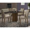 MESA LOS ANGELES 120CM C/ 4 CAD LAS VEGAS OU SOPHIA- MINASPLAC - 8.5 - RN - 8.4 - PR 2