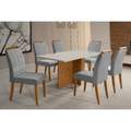 MESA LOS ANGELES 160CM C/ 6 CAD LAS VEGAS ou SOPHIA - MINASPLAC - 1.1/RN 1.2/PR 1