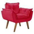 POLTRONA DECORATIVA FIXA LUNA - 80cm  2.8 - RN/TRA - 2.7 - LD 1