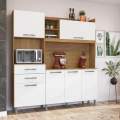 KIT COZINHA MALIBU 6P 2G - 1,77m - FIORELLO - 6.2/TRA/RN 1