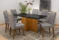 MESA LOS ANGELES 160CM C/ 6 CAD LAS VEGAS ou SOPHIA - MINASPLAC - 1.1/RN 1.2/PR 4