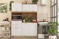 COZINHA KIT HARMONIA 6P2G - 1,33m - 3.8/TRA 3.7/RN 1