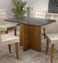 Mesa Moscou 120 Tmp.Vidro  - Minas Plac - sem cadeira - 4.1 - SR 1