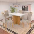 Mesa Moscou 160 Tmp MDF.Vidro -  Minas Plac - sem cadeira-  4.7 - SR 1