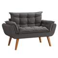 Poltrona Namoradeira Opalla Suede D Salla - 3.8/SR 1