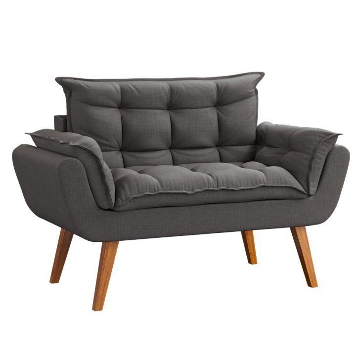 Poltrona Namoradeira Opalla Suede D Salla - 3.8/SR