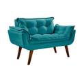 Poltrona Namoradeira Opalla Suede D Salla - 3.8/SR 6