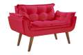 Poltrona Namoradeira Opalla Suede D Salla - 3.8/SR 7