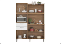 COZINHA KIT HARMONIA 6P2G - 1,33m - 3.8/TRA 3.7/RN 2