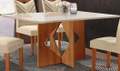 Mesa Milao 120x90 Tampo Vidro Smart 100%MDF - Cel Moveis - (somente mesa) 5.8 - SR 1
