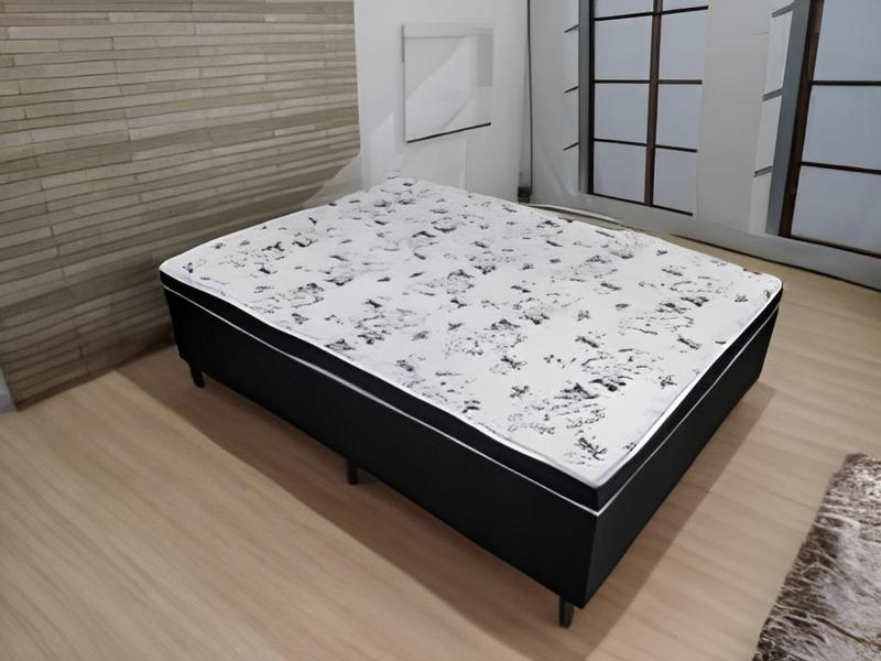 Cama Box COLCHOBOX CASAL BASIC LIGHT D20 - 52 x 138 x 188 cm - SR MÓVEIS - 1.9 - SR