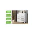 CÔMODA NALU 8G 1,11m 100% MDF - ACP - 5.6/TRA 4