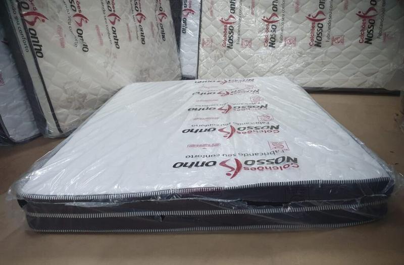 COLCHÃO CASAL KRATOS SOLARIS AG60 D33 - 18 x 138 x 188 cm - NOSSO SONHO - 5.6/SR