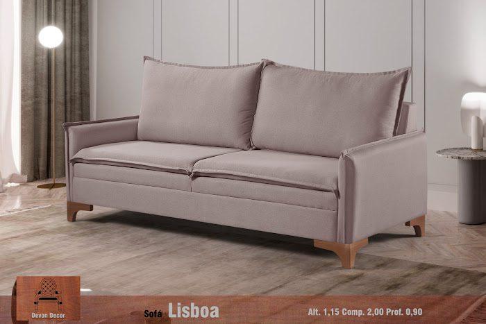 ESTOFADO LINHO LISBOA 2.0 - DEVON DECOR - 1.09/TRA