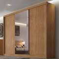ROUPEIRO GR SOLLO PLUS 3P CORRER 6G C/ ESPELHO NOVO HORIZONTE 100%MDF - 2,73m - 1.99/RF/RN 2.4/TRA 2.05 PR/TD 1
