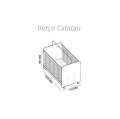 BERÇO AMERICANO MINICAMA CATATAU NEW MDF - 0,77m - J&A MÓVEIS - 3.6 - SR 4