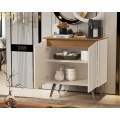 Buffet Aparador Encanto 2Pts Branco Maria M - 0,69m - 1.9/SR 8