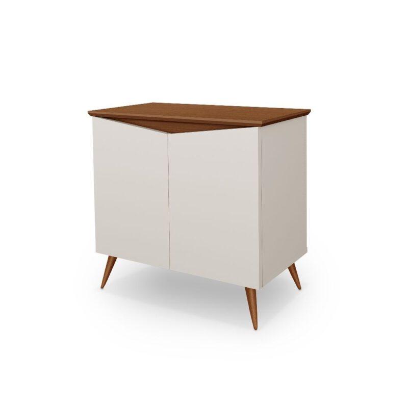 Buffet Aparador Encanto 2Pts Branco Maria M - 0,69m - 1.9/SR