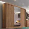 ROUPEIRO GR SOLLO PLUS 3P CORRER 6G C/ ESPELHO NOVO HORIZONTE 100%MDF - 2,73m - 1.99/RF/RN 2.4/TRA 2.05 PR/TD 3