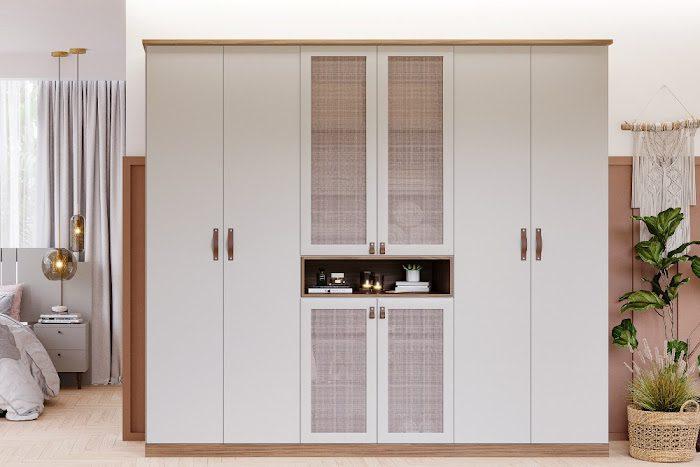 ROUPEIRO GR SANTORINE  8P6G PANAN 100%MDF- 2,67m - 1.97/TRA