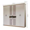 ROUPEIRO GR SANTORINE  8P6G PANAN 100%MDF- 2,67m - 1.97/TRA 3