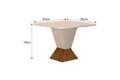 MESA LARISSA 90CM - C/4 CADEIRAS DOAH LEIFER - 9.9- TRA 1