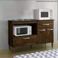 Balcão Cooktop Palace -  4 Bocas- Kaiki - 1,35m - 3.3/SR 1