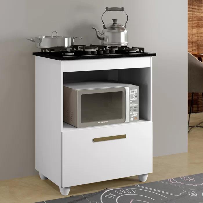 Balcão Cooktop Salvia 4 Bocas - 0,74m - Kaiki - 2.1- SR/2.0 TD/1.8PR/