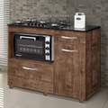 Balcão cooktop Violeta 4 Bocas 1,14m Kaiki - 3.4/SR/TD/CW 3.3/PR 2