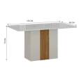 MESA DOAH 1,20m - C/4 CADEIRAS DOAH - LEIFFER - 1.08 - TRA/PR 2