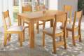 Mesa de Jantar Fucsia/Violeta Mel 136×75 c 6 Cad Brisa - 5.7 - RN - 5.8 - SR/RF 1