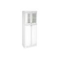 Paneleiro Cristaleira 4P Americana Branco Nesher -1.2 - SR 6