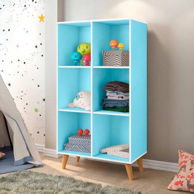 Estante Infantil Montessoriana J&amp;A Móveis 100%MDF - 0,70m - 1.9/SR