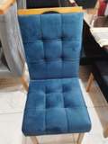 Mesa Berlim 1,20m - Tampo MDF/vidro - Rufato - c/4 cadeiras Sophia RN - 1.0/SR 5