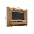 PAINEL HOME CURITIBA 2.24m - C/ BANCADA SÃO PAULO 2.00m - VALDEMOVEIS - 1.29 - TRA 8